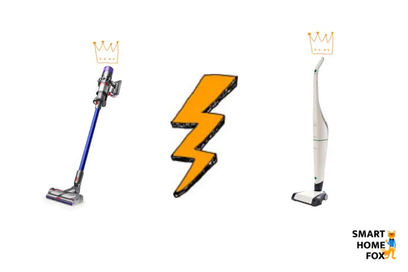 Dyson V11 против Vorwerk Vb100